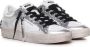 Crime London Glitter Sneakers met Contrasterende Hiel Gray Dames - Thumbnail 3