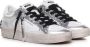 Crime London Glitter Sneakers met Contrasterende Hiel Gray Dames - Thumbnail 12