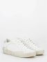 Crime London Distressed Witte Leren Sneakers White - Thumbnail 3