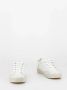 Crime London Witte Leren Sneakers met Off White Suède Details White Heren - Thumbnail 5