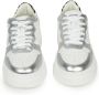 Crime London Witte en Zilveren Lage Sneakers White Dames - Thumbnail 2
