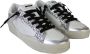 Crime London Glitter Sneakers met Contrasterende Hiel Gray Dames - Thumbnail 2