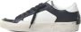 Crime London Zwarte Leren Sneakers Met Rubberen Zool Sportief Ontwerp - Thumbnail 4