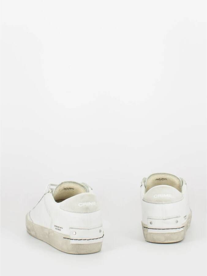 Crime London Sneakers Wit Heren