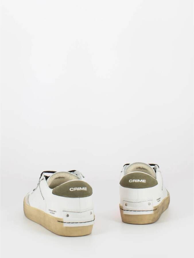 Crime London Sneakers Wit Heren