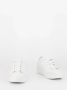 Crime London Stijlvolle Sneakers met Rubberen Zool White Heren - Thumbnail 6