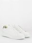 Crime London Witte Leren Sneakers met Ronde Neus en Logo Patch White Heren - Thumbnail 5