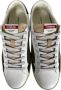 Crime London Verweerde Heren Sneaker Wit Bruin White Heren - Thumbnail 3