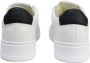 Crime London Witte Leren Sneakers met Ronde Neus en Logo Patch White Heren - Thumbnail 11