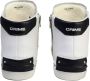 Crime London Witte Leren Hoge Sneakers met Zwarte Rand White Heren - Thumbnail 4