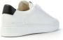 Crime London Witte Leren Sneakers met Ronde Neus en Logo Patch White Heren - Thumbnail 2