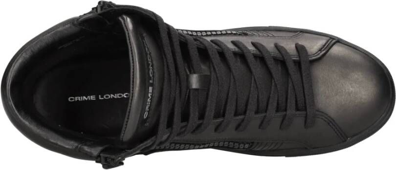 Crime London Sneakers Zwart