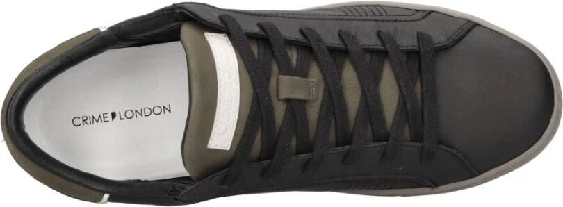 Crime London Sneakers Zwart