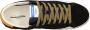 Crime London Zwarte Distressed Sneakers voor Heren Zwart Heren - Thumbnail 2