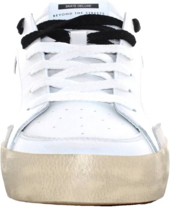 Crime London Stijlvolle lage sneakers White Heren