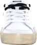 Crime London Witte leren sportieve sneakers met rubberen zool White - Thumbnail 26