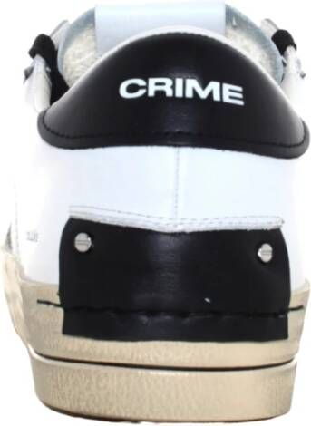 Crime London Stijlvolle lage sneakers White Heren