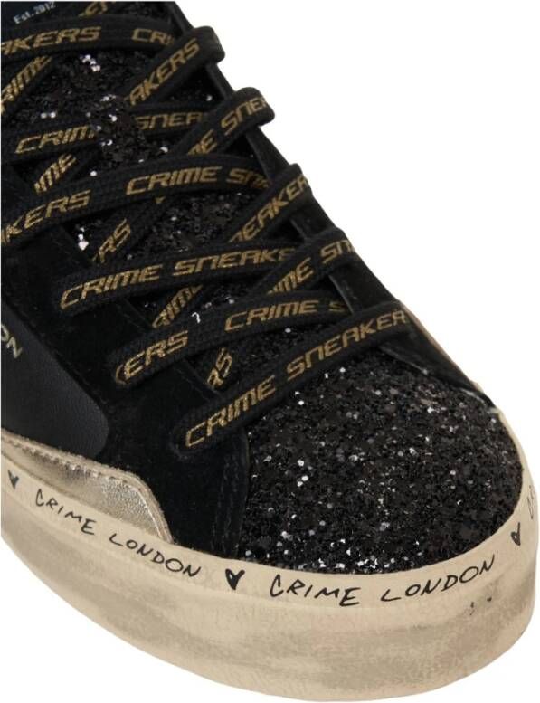 Crime London Stijlvolle Nero Sneakers met Plateauzool