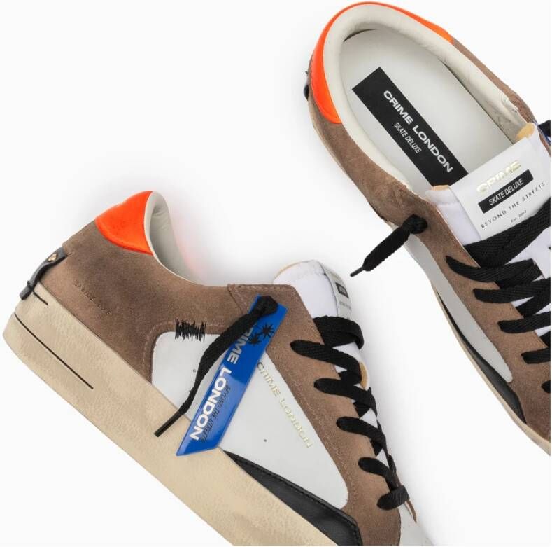 Crime London Stijlvolle schoenen voor stadsavonturen Multicolor Heren
