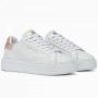 Crime London Lage leren sneakers met uitneembare binnenzool White Dames - Thumbnail 7