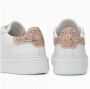 Crime London Lage leren sneakers met uitneembare binnenzool White Dames - Thumbnail 9