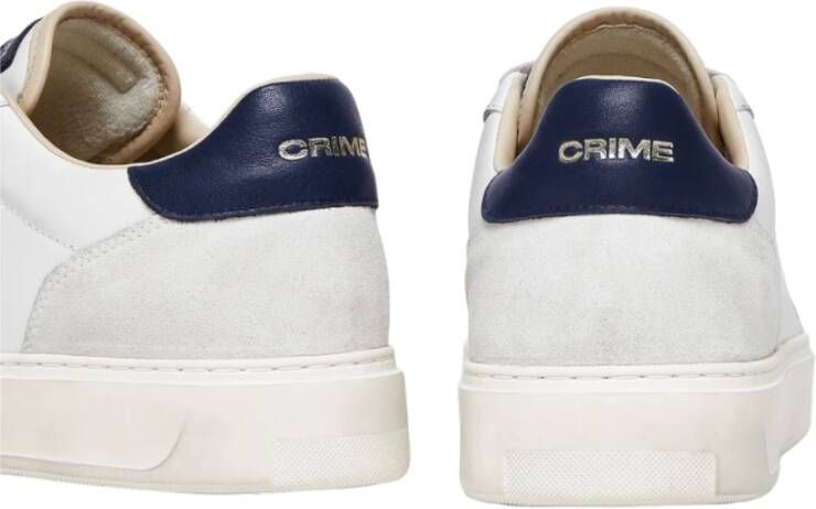 Crime London Stijlvolle Sneakers voor Modieuze Voeten White Heren