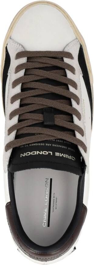 Crime London Vintage Distressed Sneakers