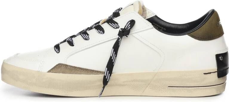 Crime London Vintage Olive Sneakers