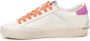 Crime London Wit Fuchsia Leren Sneakers - Thumbnail 2