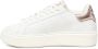 Crime London Witte Leren Sneakers met Roze Details - Thumbnail 2