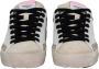 Crime London Witte Distressed Luipaard Sneakers White Dames - Thumbnail 2