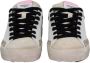 Crime London Witte Distressed Luipaard Sneakers White Dames - Thumbnail 3