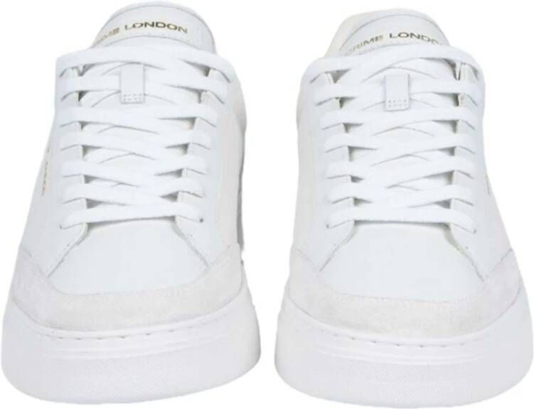 Crime London Witte Eclipse Sneakers White Heren