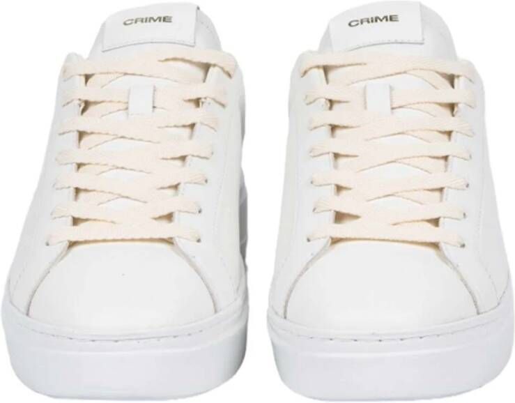 Crime London Witte en beige Extralight sneakers White Heren