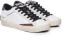 Crime London Witte klassieke sneakers met bandzool White Heren - Thumbnail 4
