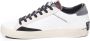 Crime London Witte klassieke sneakers met bandzool White Heren - Thumbnail 6