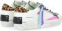 Crime London Witte leren Jungle Fever sneakers Multicolor Dames - Thumbnail 3
