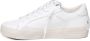 Crime London Lage leren sneakers met uitneembare binnenzool White Dames - Thumbnail 20