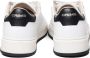Crime London Witte Leren Sneakers met Bandzool White Heren - Thumbnail 3