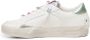 Crime London Witte leren sneakers met groene details - Thumbnail 6