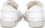 Crime London Witte Leren Sneakers met Off White Suède Details White - Thumbnail 5