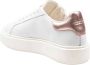 Crime London Witte Leren Sneakers met Roze Details - Thumbnail 3