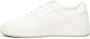 Crime London Witte leren sneakers met rubberen zool - Thumbnail 2
