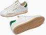 Crime London Witte Leren Sneakers Vintage Stijl - Thumbnail 2