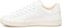 Crime London Witte Leren Sneakers Vintage Stijl - Thumbnail 2