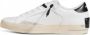 Crime London Witte leren sportieve sneakers met rubberen zool White - Thumbnail 14