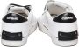 Crime London Witte Leren Sneakers met Zwarte Suède Accenten Wit Heren - Thumbnail 13