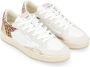 Crime London Witte leren Wild Safari sneakers Multicolor Dames - Thumbnail 4