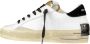 Crime London Witte Sleehak Sneakers - Thumbnail 2