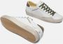 Crime London Witte Sneaker met Olijfgroene Details White Heren - Thumbnail 5